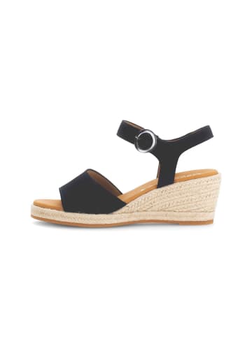 Gabor Comfort Keilsandaletten in blau