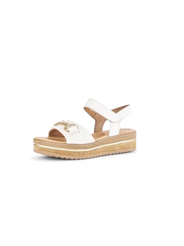 Gabor Fashion Plateau Sandale in beige