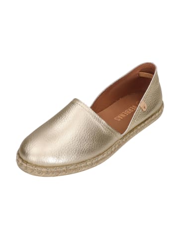 Verbenas Espadrilles CARMEN in goldfarben