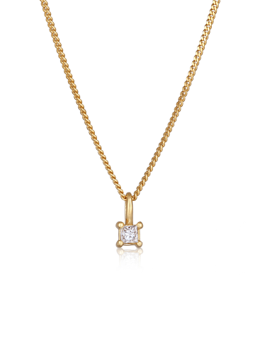 Elli DIAMONDS  Halskette 925 Sterling Silber in Gold