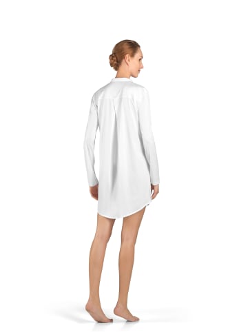 Hanro Nachthemd Cotton Deluxe in Weiß