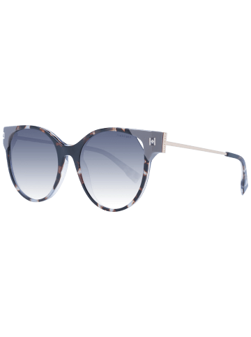Ana Hickmann Frauen Sonnenbrille Schmetterling Grau