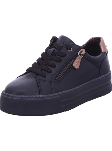 Soft Line Schnürhalbschuh in schwarz