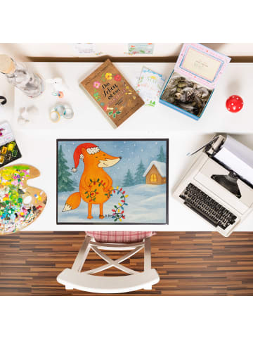 Mr. & Mrs. Panda schreibtischunterlage Fuchs Weihnachten Design ... in Weiß