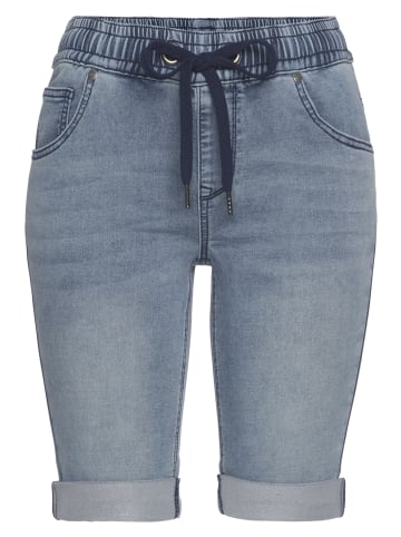 ARIZONA Jogg-Jeansbermudas in bleached