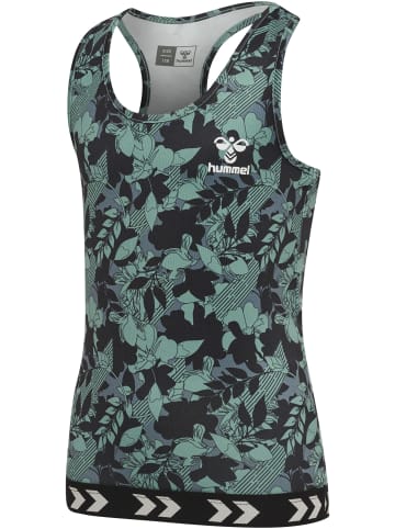 Hummel T-Shirt Ringerrücken Hmlnanna Mädchen in MINERAL BLUE