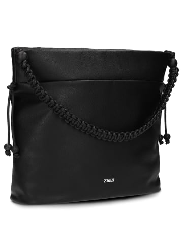 Zwei Perla PE140 - Shopper 41 cm in schwarz