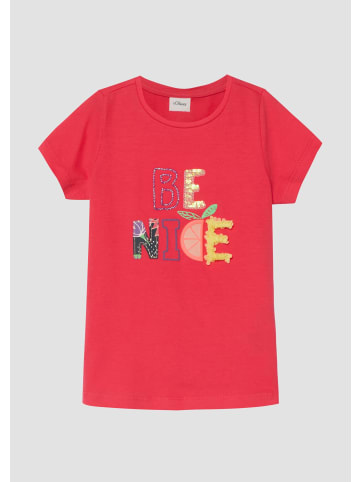s.Oliver T-Shirt in 4290_korallrot