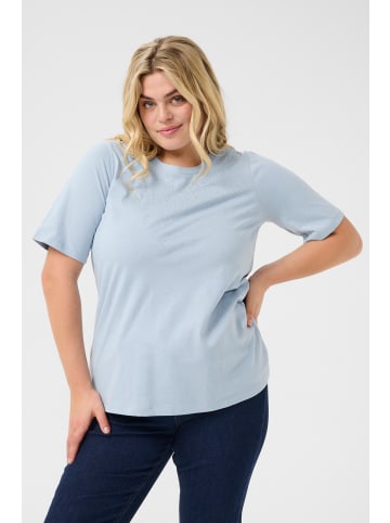 KAFFE curve T-shirt KCmerisa Regular fit in Soft Chambray
