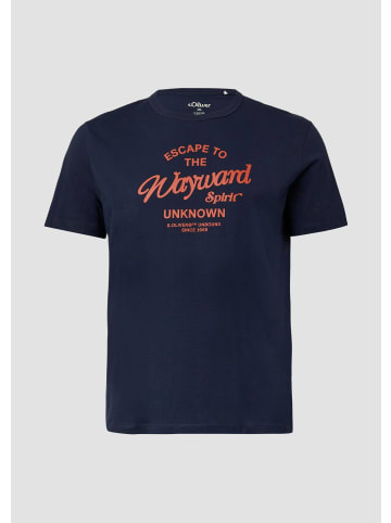 s.Oliver T-Shirt in 59D1_navy