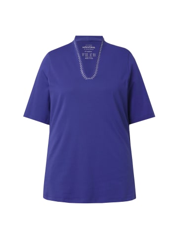 Ulla Popken Shirt in tintenblau