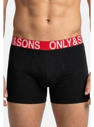 ONLY & SONS Long Short / Pant ONSFITZ SOLID BOXER in Schwarz