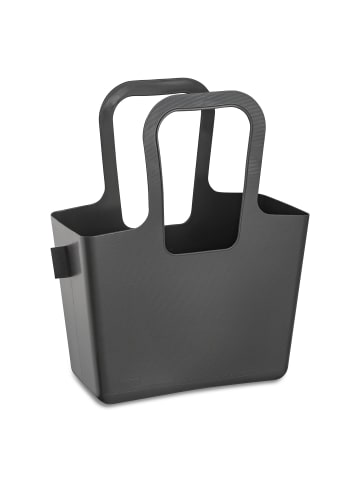 koziol Multifunktionale Tasche für Einkäufe in Anthrazitfarben, 32,7 x 38,6 x 13 cm