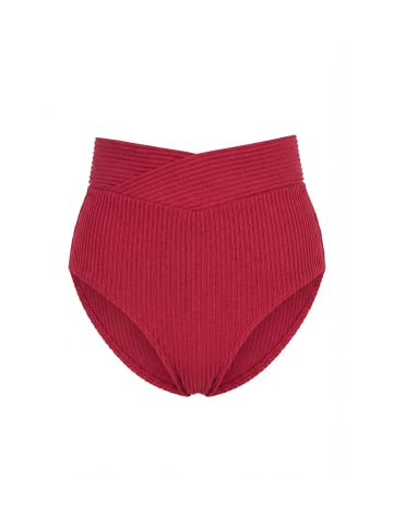 Studio Untold Bikini Slip in dunkelrot