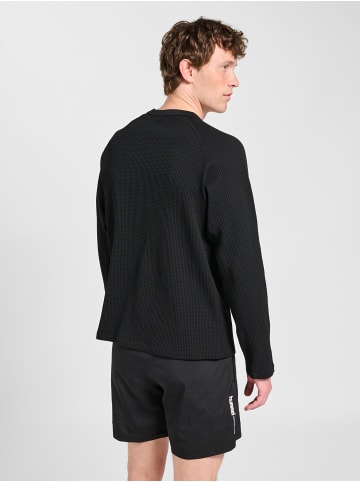 Hummel Knitwear Raglanärmel Hmlmomentum Multisport Herren in BLACK