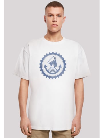 F4NT4STIC Heavy Oversize T-Shirt Knut und Jan Hamburg in weiß