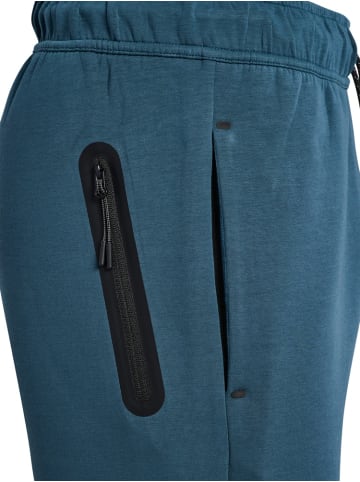 Hummel Sporthose "Tech Fleece Regular Pants" in Blau