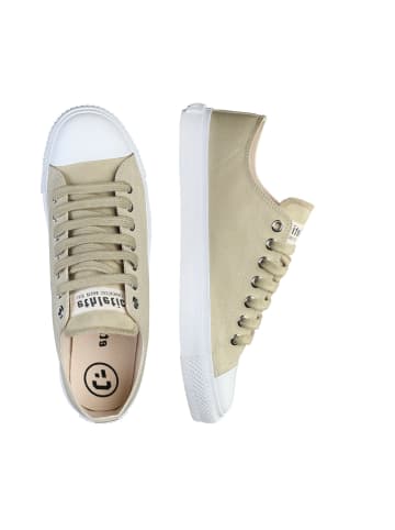 ethletic Sneaker Trainer White Cap Lo Cut in sage velvet | just white