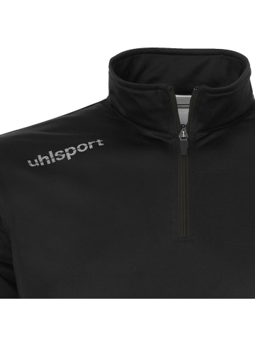 uhlsport  1/4 ZIP TOP ESSENTIAL Kids in schwarz/weiß