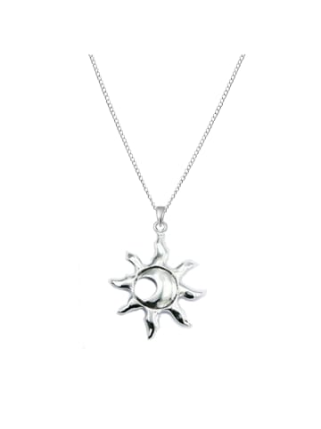 Alexander York Kette mit Anhänger SOLAR ECLIPSE in 925 Sterling Silber, 2-tlg.