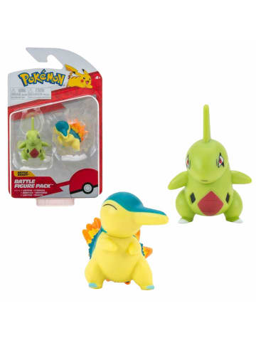 Pokémon Battle Figuren | Pokemon | Action Figur | Spiel-Figur in Larvitar & Feurigel