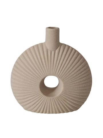 Boltze Keramikvase in beige