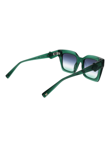 Ana Hickmann Frauen Sonnenbrille Quadratisch Grün