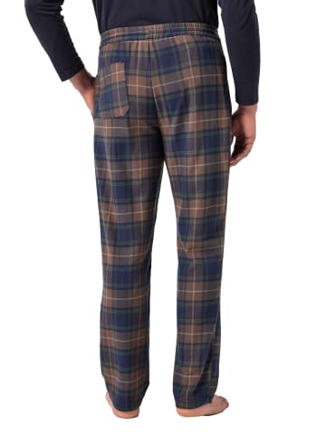 JP1880 Langer Schlafanzug in haselnuss