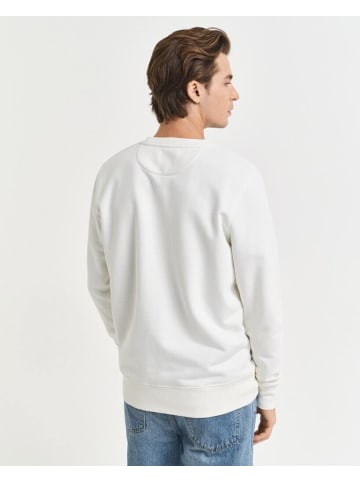 Gant Sweatshirt in eggshell