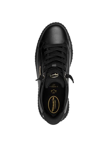 Tamaris WIDE FIT Sneaker in BLACK