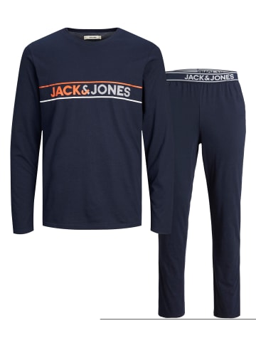 JACK & JONES Junior Schlafanzug lang in navy blazer