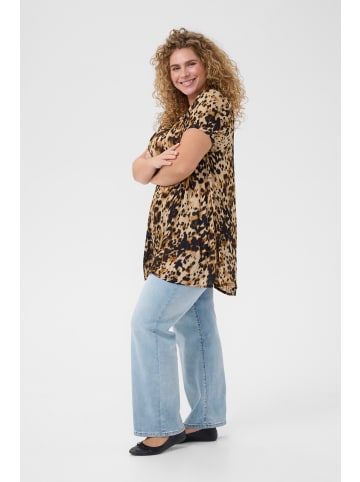 KAFFE curve Tunika KCami in Leopard Print