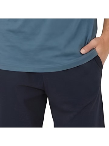 NORMANN Single-Jersey Shorty in jeansblau