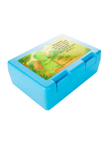 Mr. & Mrs. Panda Bento Box Schildkröte Wanderer Design mit Spruch in Weiß