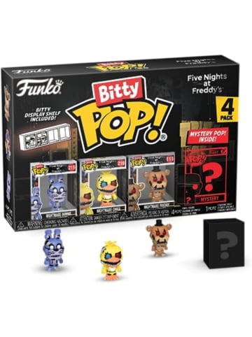 Funko Five Nights at Freddy's Nightmare Bonnie Chica Freddy + Überraschung 4PK 2.2 cm