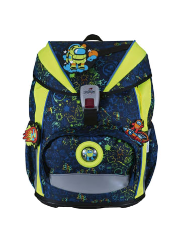 DerDieDas ErgoFlex Light - Schulranzen Set 5tlg. 800g (Neon Crazy) in Neon Crazy