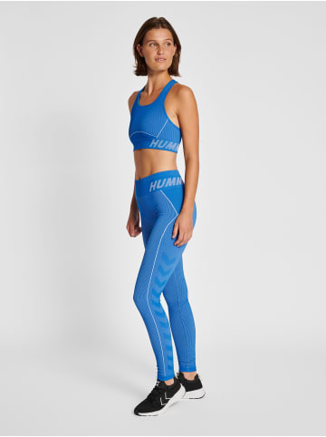 Hummel T-Shirt Hmlte Christel Damen in PLACID BLUE/LAPIS BLUE MELANGE