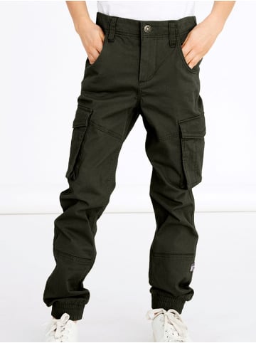 name it Cargo Hose für Jungen Jogger Chino Freizeithose NKMRYAN in Khaki
