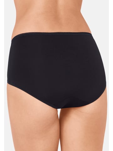 Sloggi Midi Slip 24/7 Microfibre in Weiß / schwarz