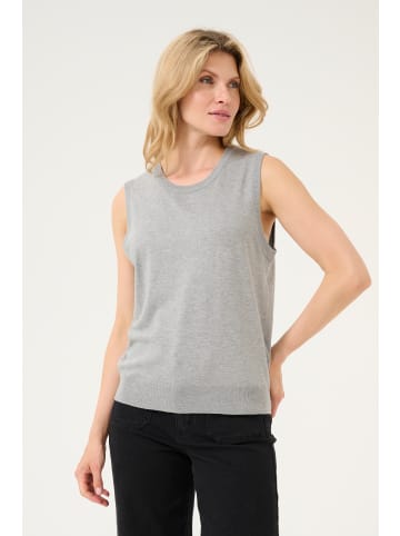 Kaffe Strickpullover KAlizza Regular fit in Grey Melange