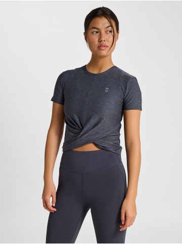 Hummel T-Shirt Hmlyoga Damen in EBONY
