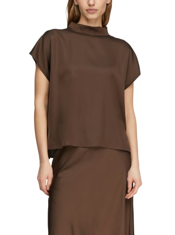 comma Blusenshirt in schoko