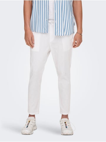 ONLY & SONS Jogginghose in Bright White 1