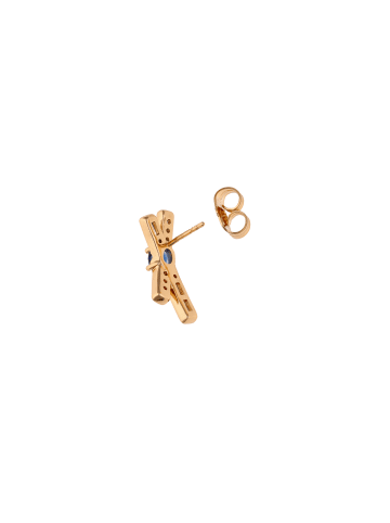 braelyn Women Earrings in ROSE_GOLD_NAVY