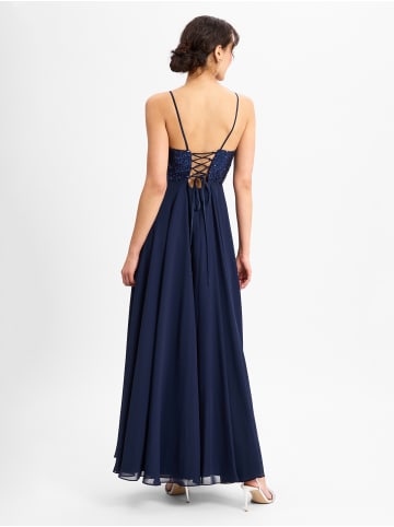 SWING Abendkleid in marine - 0001