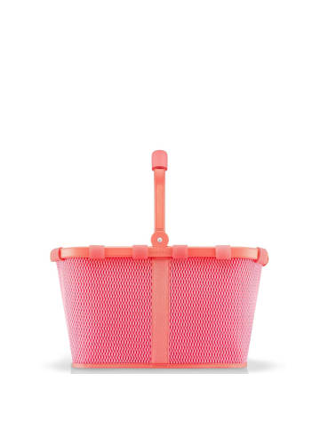 Reisenthel Carrybag - Einkaufskorb (cord dark matcha) in frame mesh coral