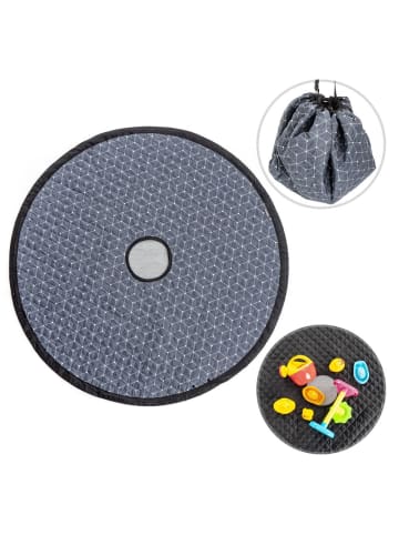 Zamboo Spielplatzdecke 2in1 - Tasche und Unterlage in grau,weiss