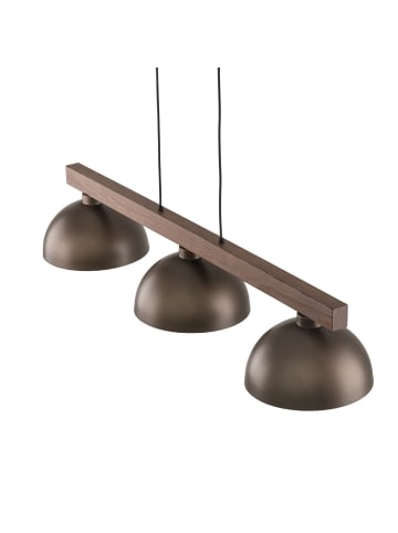 Licht-Erlebnisse Pendelleuchte (B)27 x (L)118 x (T)115 cm in Walnuss BraunWalnuss Braun