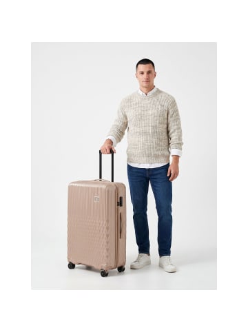 Pack Easy Flow 4 Rollen Trolley L 75 cm mit Dehnfalte in prosecco