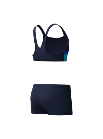 Speedo Hyperboom Butterfly Back zwei Teiler Badeanzug in Blau